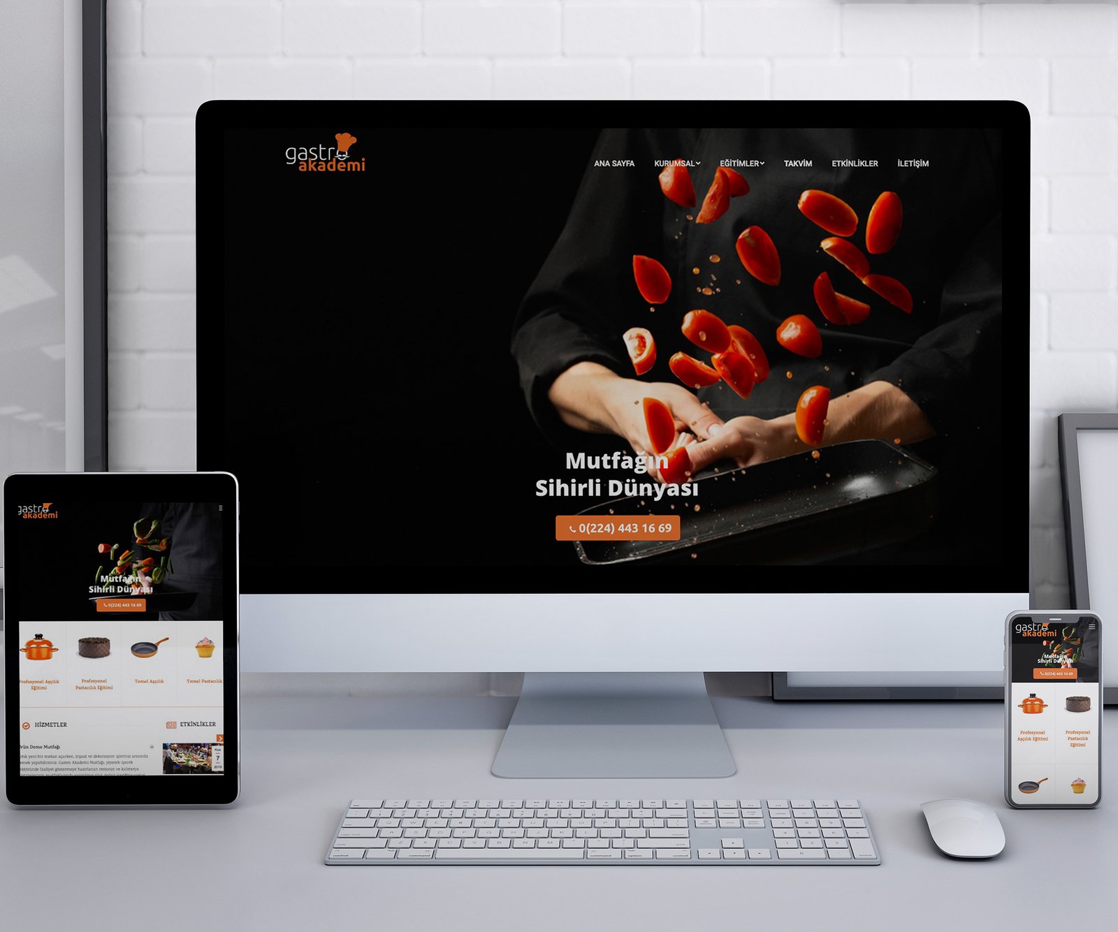 Gastro Akademi Web Design